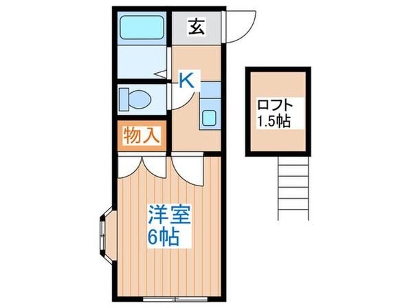 アリス高砂第2の物件間取画像